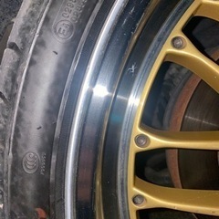 レアマイスター　20インチアルミホイールタイヤセットの画像