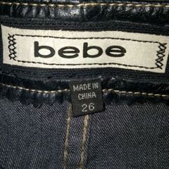 アメリカbebe　ミニスカートの画像