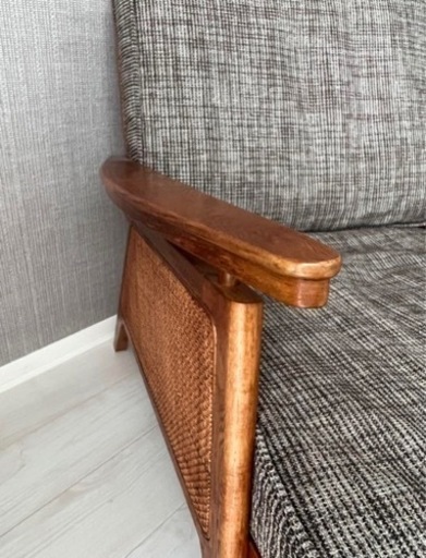 journal standard Furniture ウィッカー ラウンジチェア