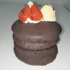 ココア色ホットケーキ🍓