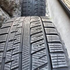 ハイエース　キャラバンなど　スタッドレス付　Daytona　デイトナ8Jオフセット0　深リム　スタッドレス　バリ溝の画像