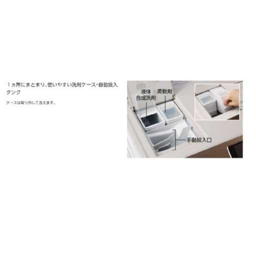 洗剤自動投入　パナソニックドラム式洗濯乾燥機 NA-VX8900R 右開き