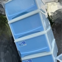 収納ケース　4点セット　引取りに来てくださる方募集の画像
