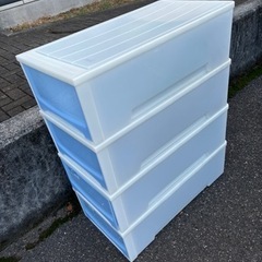 収納ケース　4点セット　引取りに来てくださる方募集の画像