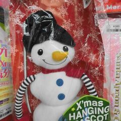 【おみせっち】クリスマス ハンギングマスコット スノーマン