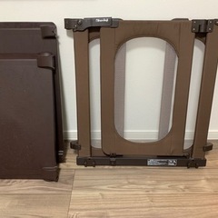 ベビーゲート、日本育児 おくだけとおせんぼ おくトビラ