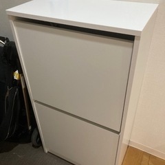 【値下げしました！】IKEA 下駄箱 シューズボックス BISSA