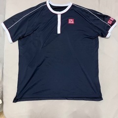 ロジャーフェデラー選手着用デザイン UNIQLO シャツ XXL 黒