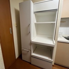 家具 収納家具 レンジ台×ゴミ箱
