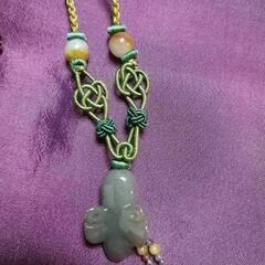 玉 ペンタント ネックレスの画像