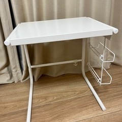 ラップホルダー付き伸縮レンジ上ラック