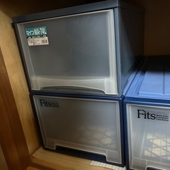 Fits 他　衣類収納　引き出し　深型　3個セットの画像