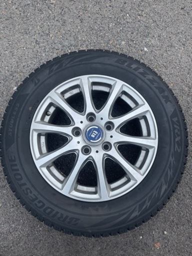 2021年製　プリウス用　スタッドレスタイヤ　195/65R15　アルミホイール付き　4本セット