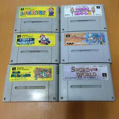 【受け渡し予定者決定】スーパーファミコン　ソフト（６本セット）
