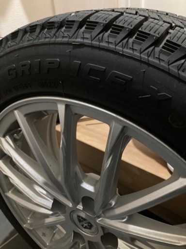 【使用2ヶ月】　4本セット　ホイール付き　スタッドレスタイヤ　185/55R16 ホイール付き