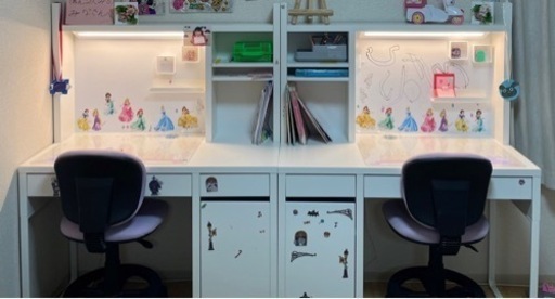 【受取者決定しました！！】【再開】IKEA ミッケ＋追加ユニット＋小物入れ？＋専用ライト×2