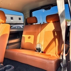 【車検令和７年７月まで】ジムニー・ランドベンチャー！4WD！JB23.6型！オートマ車！茶色革内装！社外ナビ！16インチクロームメッキアルミの画像