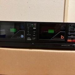 SANSUI／サンスイD-919WステレオWカセットデッキの画像