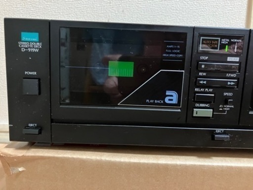 SANSUI／サンスイD-919WステレオWカセットデッキ (島ちゃん) つきみ野