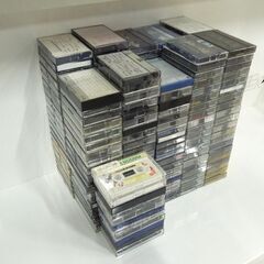 大量 USED品 当時物 録音済 カセットテープ 色々 211本 まとめて ノーマル ハイポジ 中古 札幌市 新道東店の画像
