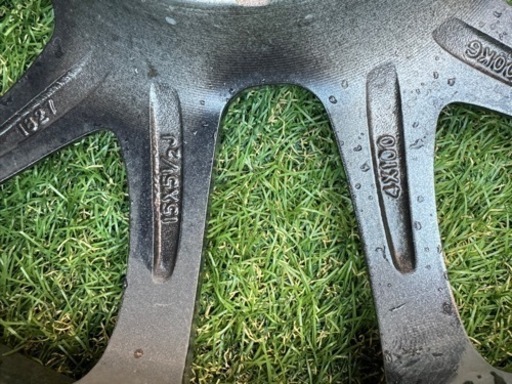 【傷あり】185/65/R15 スタッドレス　４本セット　ホイール付き