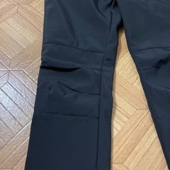 【新品】裏起毛パンツ　黒　Ｍの画像