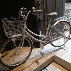 【決定・受付終了】26インチ　中古　ママチャリ　６段ギヤ付き　シ...