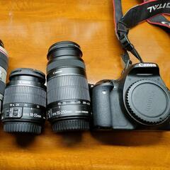 一眼レフ Canon EOS Kiss X5 +レンズ2本セット+収納バッグ
