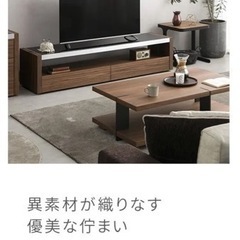 アルモニア Armonia テレビボード TV台 ウォールナット モダン