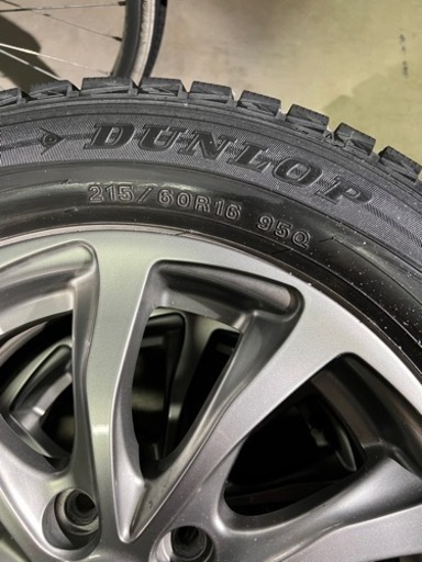 215/60/R16 スタッドレスアルミホイールセット