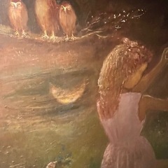 油絵/絵画⭐︎美品⭐︎直筆サイン入り/大きいサイズ　小島謙二紀会会員画家の画像