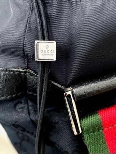 GUCCI ヨガマット 収納ケース GGキャンバス レザー キャンバス ナイロン
