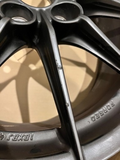 【1本のみ】BBSホイール GRヤリス RZHP 純正 18インチ 8J