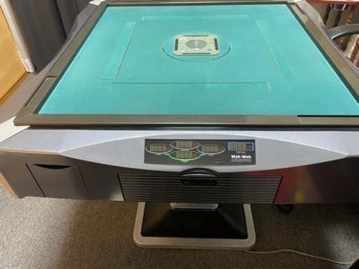 全自動麻雀卓 雀友α 656 wak･wak枠 リーチ音声×４点表示