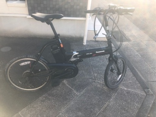 中古　パナソニック　オフタイム　電動自転車　2018年購入　