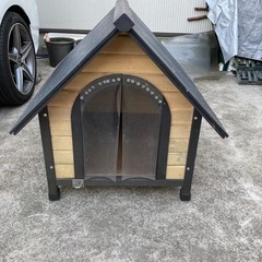 交渉中　犬小屋無料でお譲りします