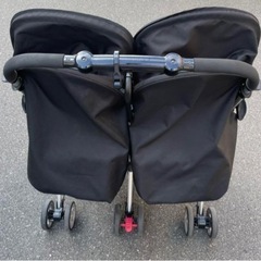 Combi 双子用ベビーカー ブラック 値下‼︎// コンビ Combi ダブルベビーカー ブラック 折りたたみ