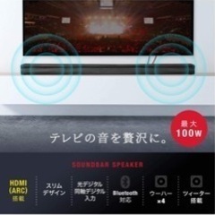 サウンドバースピーカーの画像