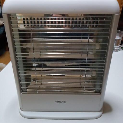 現在お話し中です。山善電気ストーブ