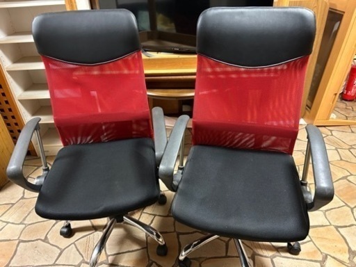 値下げ可◎ゲーミングチェア　オフィスチェア2脚