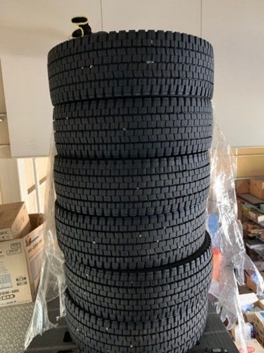 スタッドレスダンロップ増トン車スタッドレスホイールセット