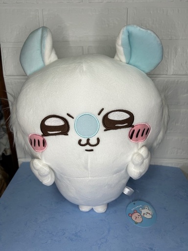 購入者決定！！！新品 ちいかわ 古本屋・モモンガ BIGぬいぐるみ モモンガ