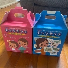 七田　ドッツカード　知育玩具