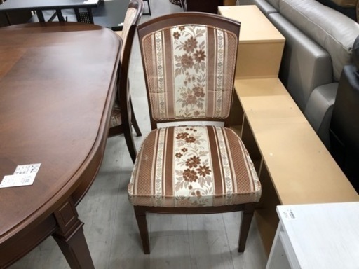 マルニ木工 ダイニング5点セット 地中海 ブラウン 233【トレファク堺福田店】