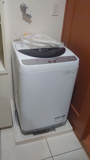 【好評完売ありがとう❗】シャープ SHARP 5.5kg 洗濯機 ES-GE55K-B 少ない水でしっかり洗える 穴なし槽 簡易乾燥機能付 Agイオンコート