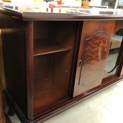 レトロサイドボード ブラウン【トレファク堺福田店】の画像