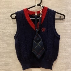 慶応幼稚園　制服（男児）冬用セットの画像