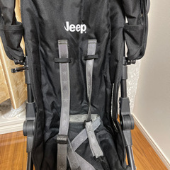 jeep ジープ B型ベビーカー バギー　スポーツリミテッド JBU-19052BKXWH アンブレラストローラー の画像