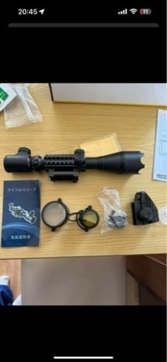 pintyライフルスコープ照準器付き