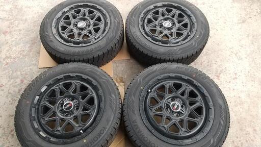 スタッドレスタイヤ・ホイール４本セット中古
